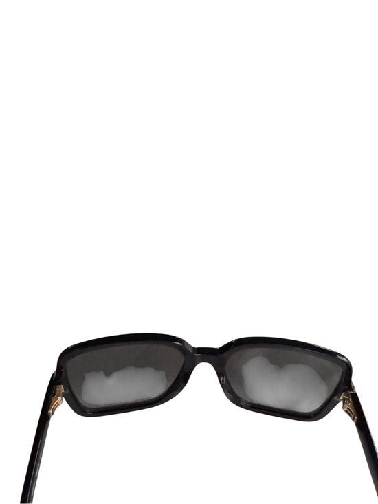 Givenchy Black Oversized Square Sunglasses Gold Logo Luxury Eyewear With Case main image 5
